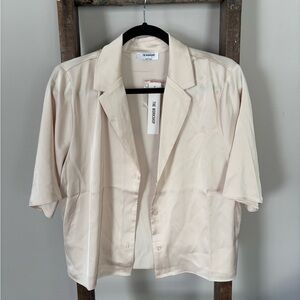 NWT Cream Blouse - The Workshop brand